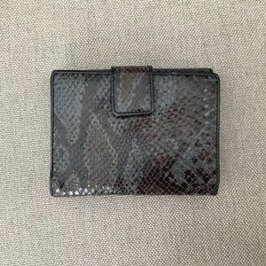 Maxx New York black leather wallet